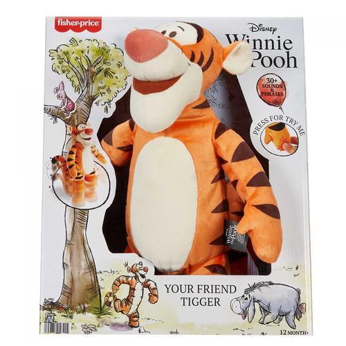 Disney Winnie The Pooh Your Friend Tigger Feature Plush