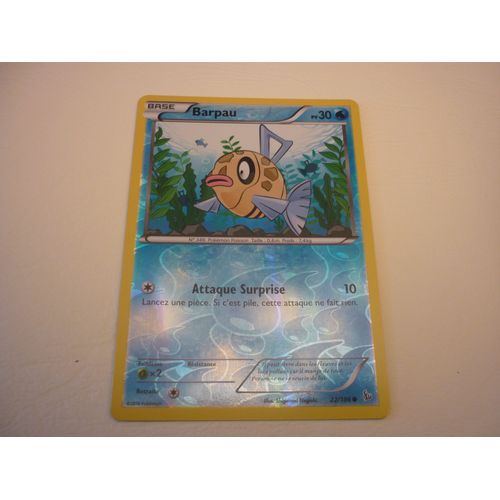 Carte Pokemon Francaise Reverse Barpau Xy Etincelles 22/106