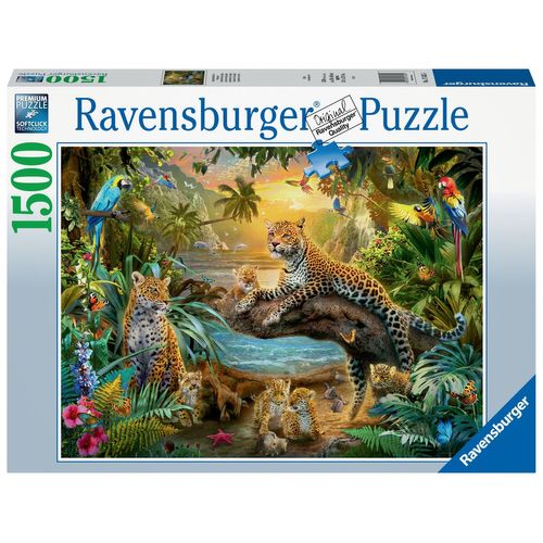 Puzzle Puzzle 1500 P - Léopards Dans La Jungle