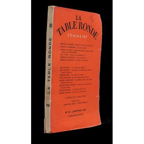 La Table Ronde N°85