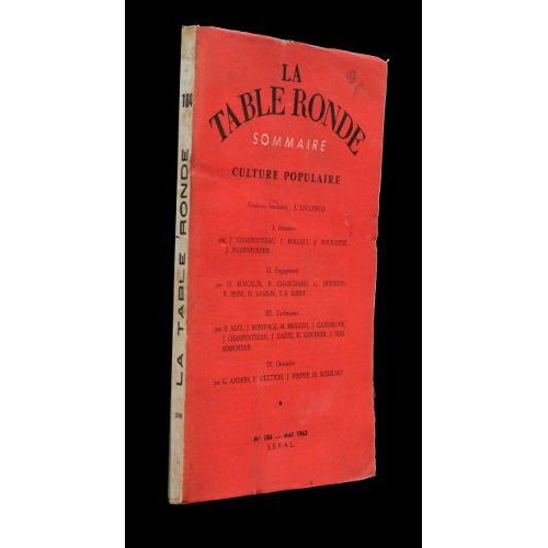 La Table Ronde N°184