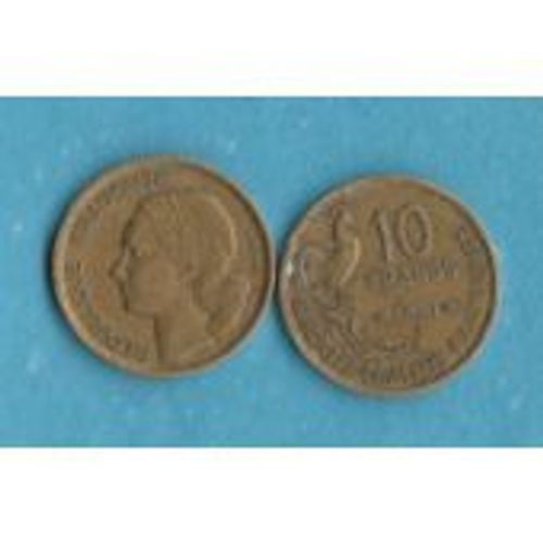 10 Francs Guiraud 1951