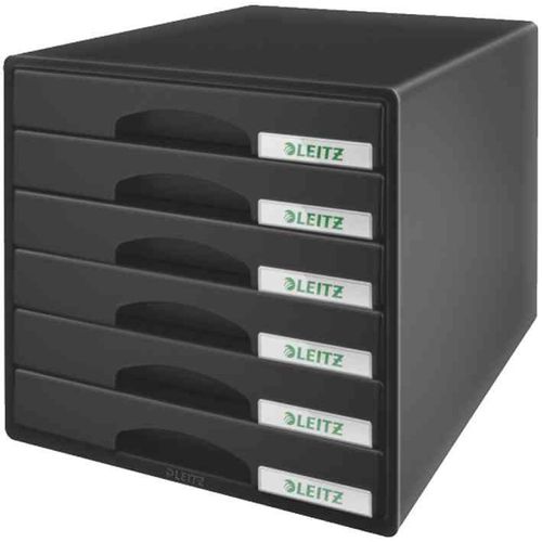 Leitz Bloc De Classement Plus 6 Tiroirs - Noir