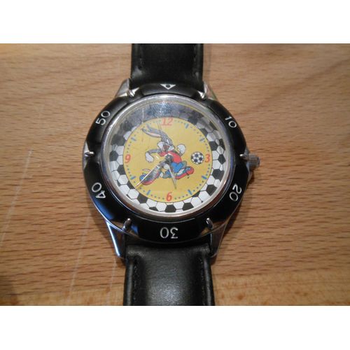 Montre Looney Tunes Bugs Bunny Joue Au Foot De 1997