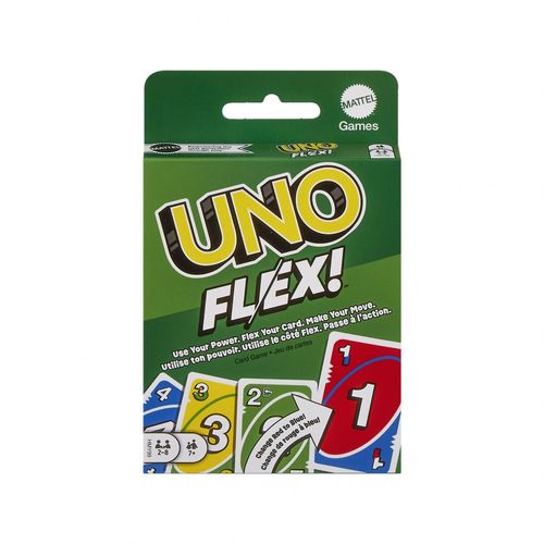 Mattel Games - Uno Flex - Jeu De Cartes Famille - 7 Ans Et +