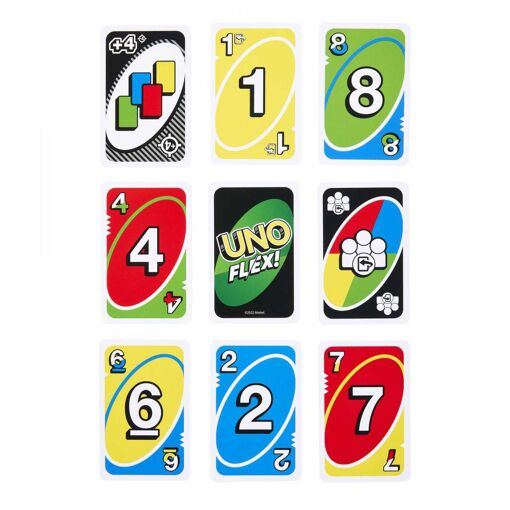 Mattel Games - Uno Flex - Jeu De Cartes Famille - 7 Ans Et + - 2