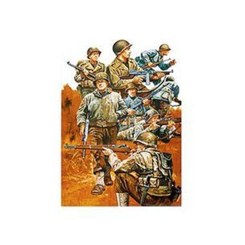 Tamiya - 35048 - Maquette - Infanterie Us Deuxième Gm Front Européen-Tamiya