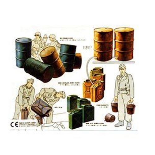 Tamiya - 35026 - Maquette - Bidons D'essence - Echelle 1/35-Tamiya