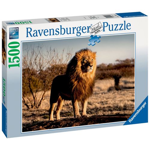Puzzle Puzzle 1500 P - Le Lion, Le Roi Des Animaux