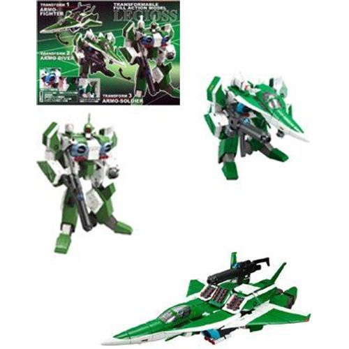 Genesis Climber Mospeada Robotech: Legioss Afc-01i Green Ver. Transformable 1/48