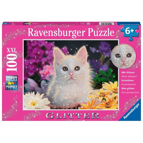 Puzzle Puzzle 100 P Xxl - Chat À Paillettes (Collection Paillettes)