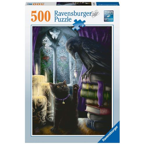Puzzle Puzzle 500 P - Chat Noir Et Corbeau