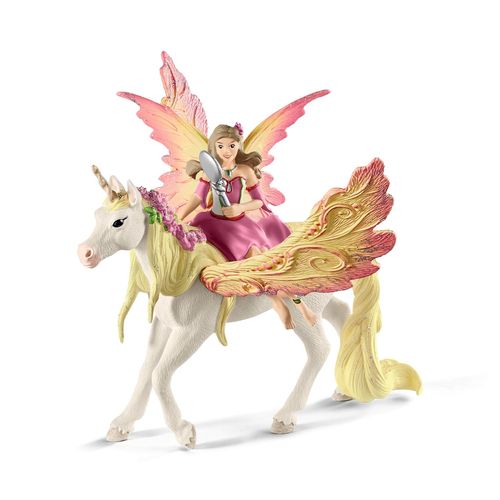 Bayala Fée Feya Et Une Licorne Ailée