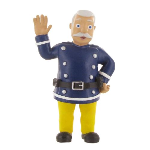 Licences Figurine Commandant Steele - Sam Le Pompier - 8 Cm