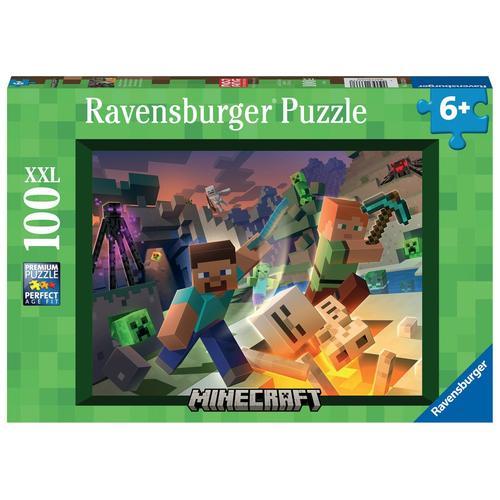 Puzzle 100p Xxl Monstres De Minecraft