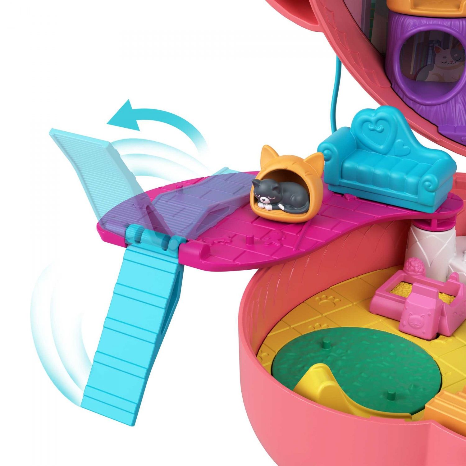 Polly Pocket - Sac Surprise Chat C�lin - Coffret Mini Figurines - 4 Ans Et ... - 2