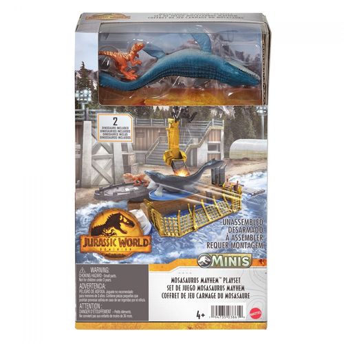 Jurassic World Minis Playset Mosasaurus Mayhem  Playset