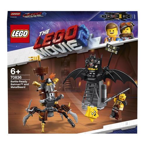 Lego The Lego Movie - Batman En Armure De Combat Et Barbe D'acier - 70836
