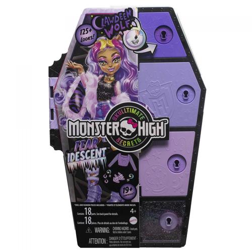 Monster High Skulltimate Secrets  Fearidescent  Clawdeen Wolf  Doll