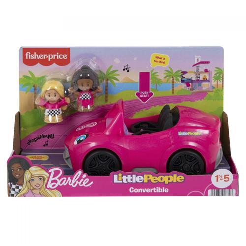 Fisher-Price - Cabriolet De Barbie Little People - Jouet D'éveil - 9 Mois Et +
