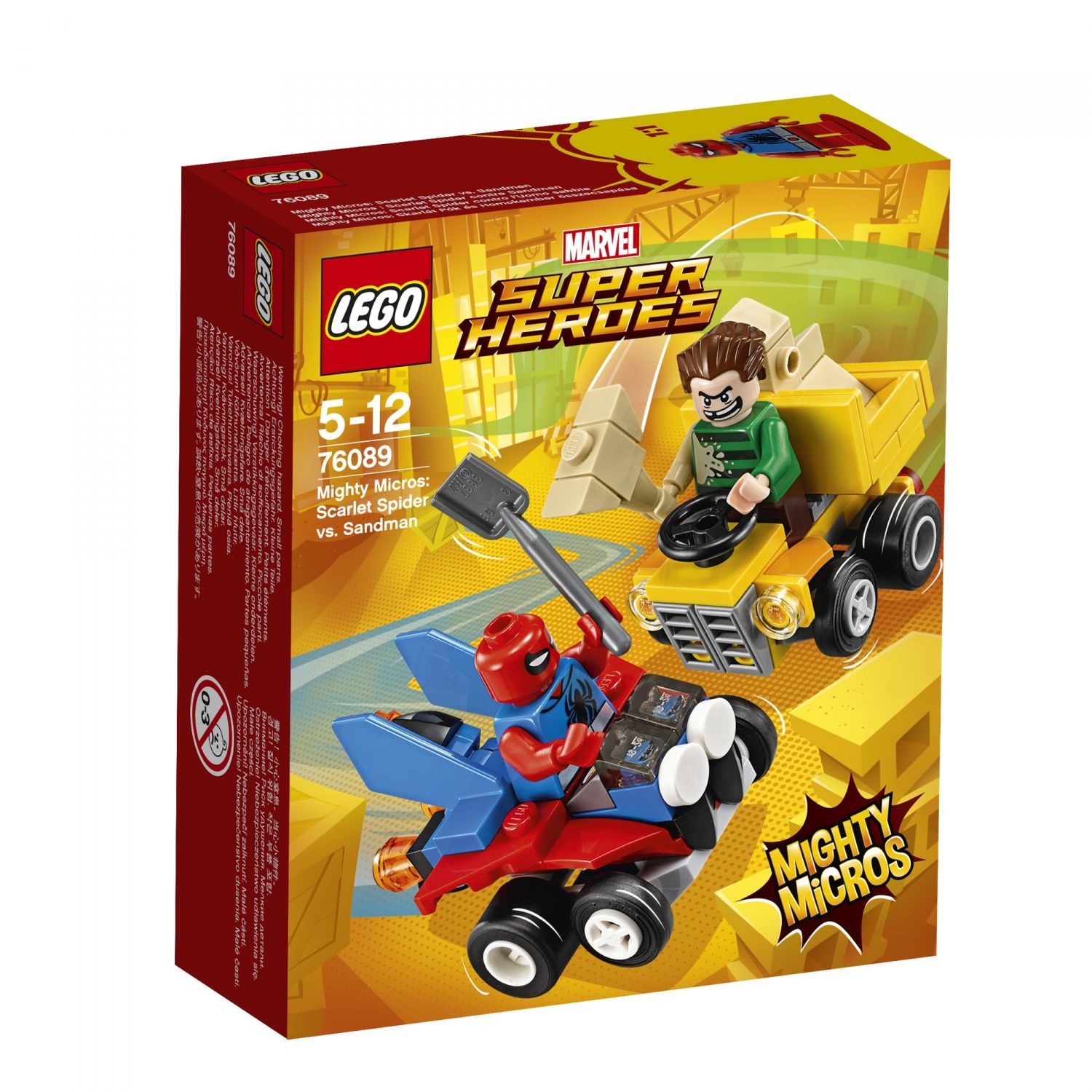 Lego 76089 - Mighty Micros : Scarlet Spider Contre Sandman