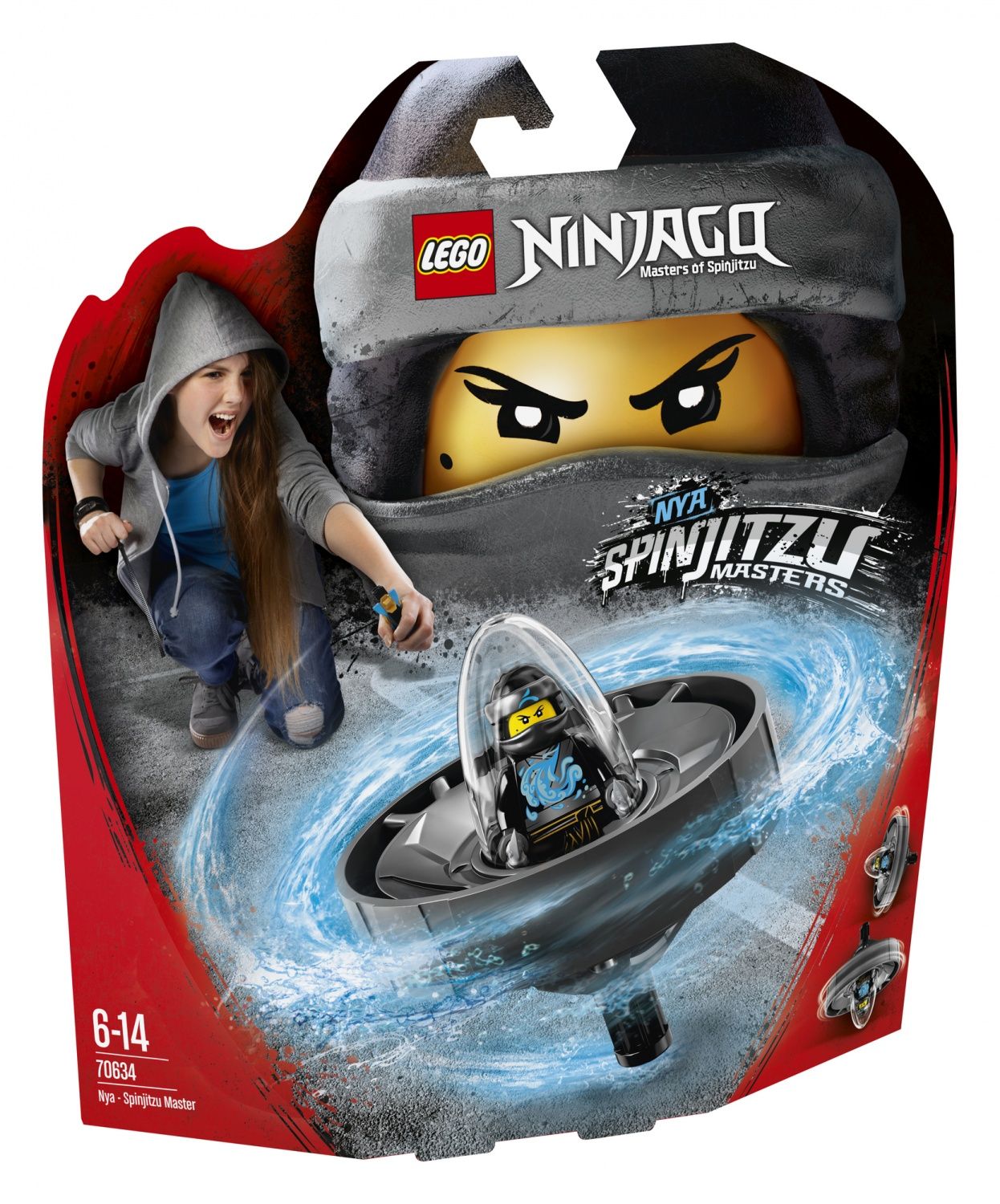 Lego Ninjago - Nya - Ma�tre Du Spinjitzu - 70634