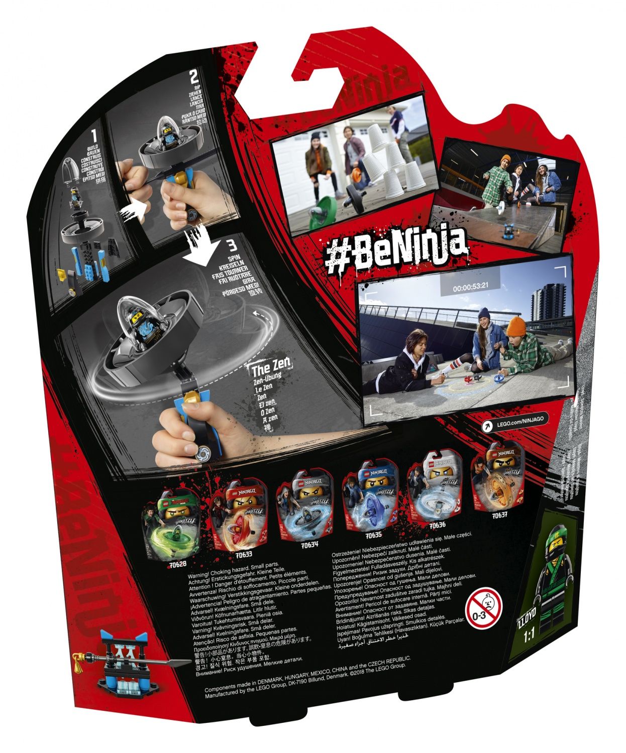 Lego Ninjago - Nya - Ma�tre Du Spinjitzu - 70634 - 2