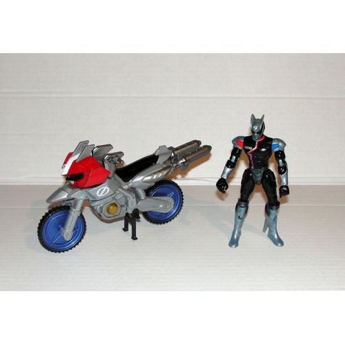 Power Rangers Figurine Spd  + Moto Overdrive Bandai