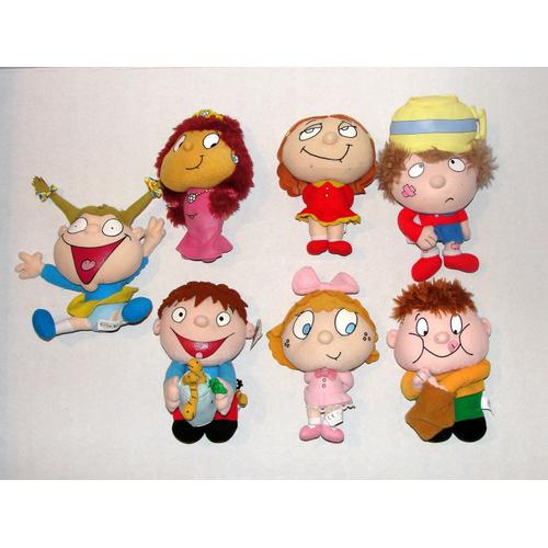 Les Petites Crapules Lot De 7 Peluches De 17 A 22 Cm Atlas Splash Holdings 2000