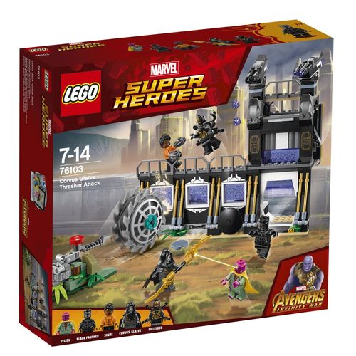 LEGO 76103 - Lattaque de Corvus Glaive