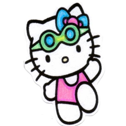 Lot De 50 Punchs Hello Kitty Piscine
