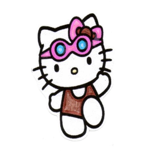 Lot De 50 Punchs Hello Kitty Piscine
