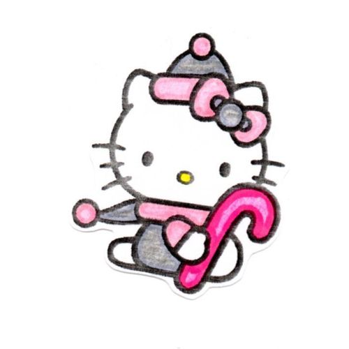 Lot De 50 Punchs Hello Kitty Noël
