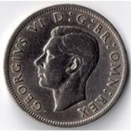 2 Shillings 1950 Georges Vi