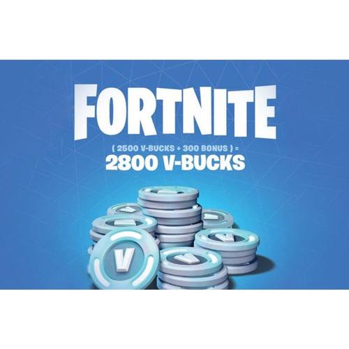 Fortnite 2800 Vbucks Pc Epic Games Key Global