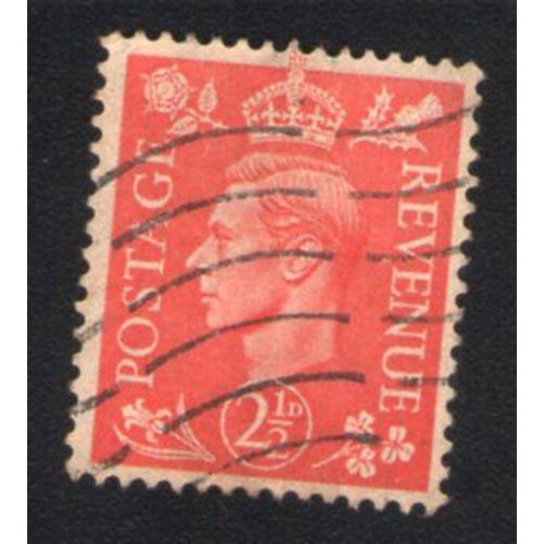 Royaume Uni 1951 Oblitéré Used Stamp King Roi George Vi Rouge Vagues
