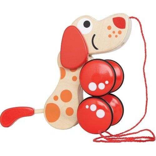Hape - E0347 - Jouet À Tirer - Chien Multi Pose