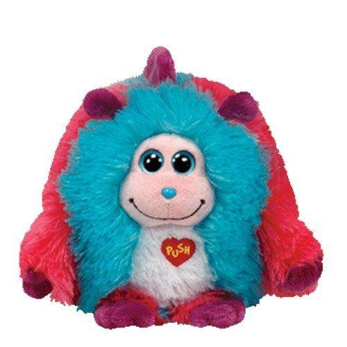 Carletto 388-37121 Monstaz - Jazzy, La Monstrueuse Petite Peluche Rose Et Bleue De 15 Cm