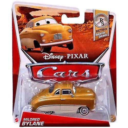 Disney Pixar Cars Mildred Bylane (Retro Radiator Springs, #8 Of 8) - Voiture Miniature Echelle 1:55
