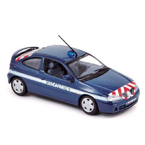Norev - 517672 - Véhicule Miniature - Modèle À L'échelle - Renault Mégane Coupe - Gendarmerie 2001 - Echelle 1/43