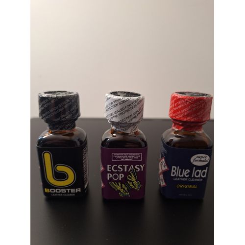 Poppers Booster - Pop Ecstasy - Blue Lad 25 Ml