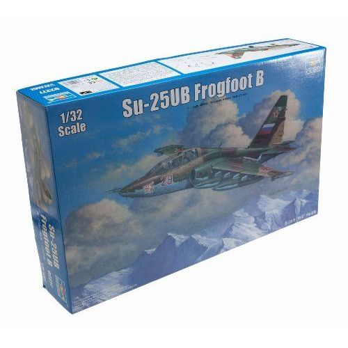 Trumpeter 1/32 Su25ub Frogfoot B Russian Trainer Aircraft Model Kit [Toy] (Japan Import)