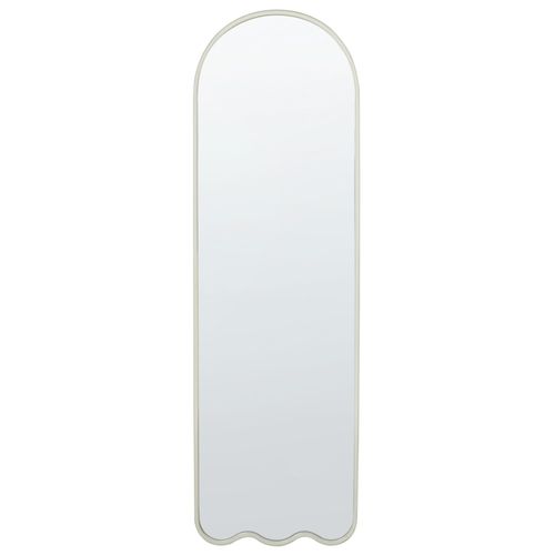 Miroir BUSSY Métal Blanc cassé