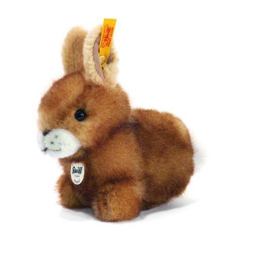 Steiff - 80081 - Peluche - Hoppel - Lapin - Marron - 14 Cm