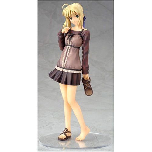 Fate Hollow Ataraxia Saber Plain Clothes Ver 1/8 Scale Pvc Figure