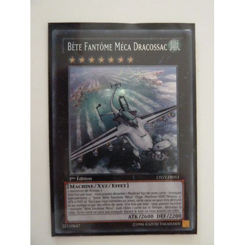 Bete Fantome Meca Dracossac - Ltgy Fr053 - Secret Rare