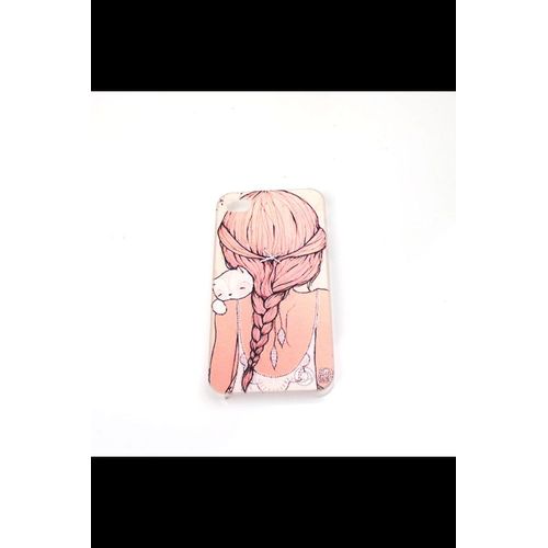 Coque Rigide , Manga , Cute , Fille , Chat , Apple Iphone 4 / 4s