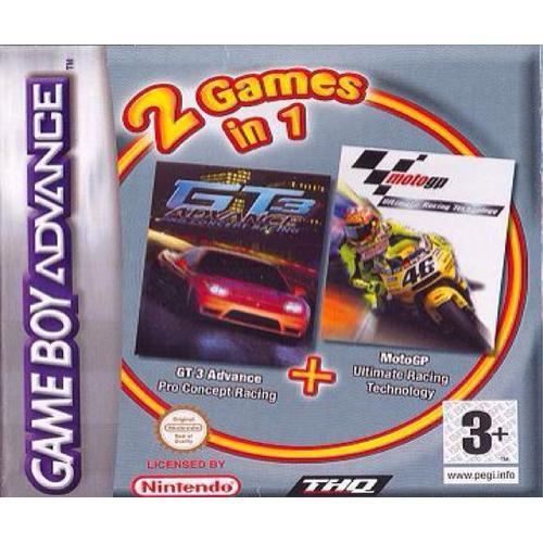 2 Games In 1 Gt 3 Advance + Moto Gp Game Boy Advance