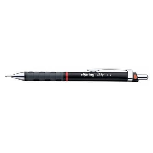 Rotring Lot De 12 Portemines Fin Tikky 1,0 Mm, Noir