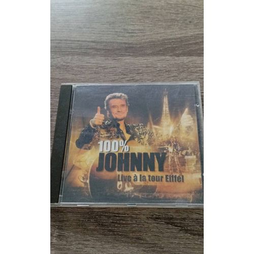 Cd Johnny "Live À La Tour Eiffel"